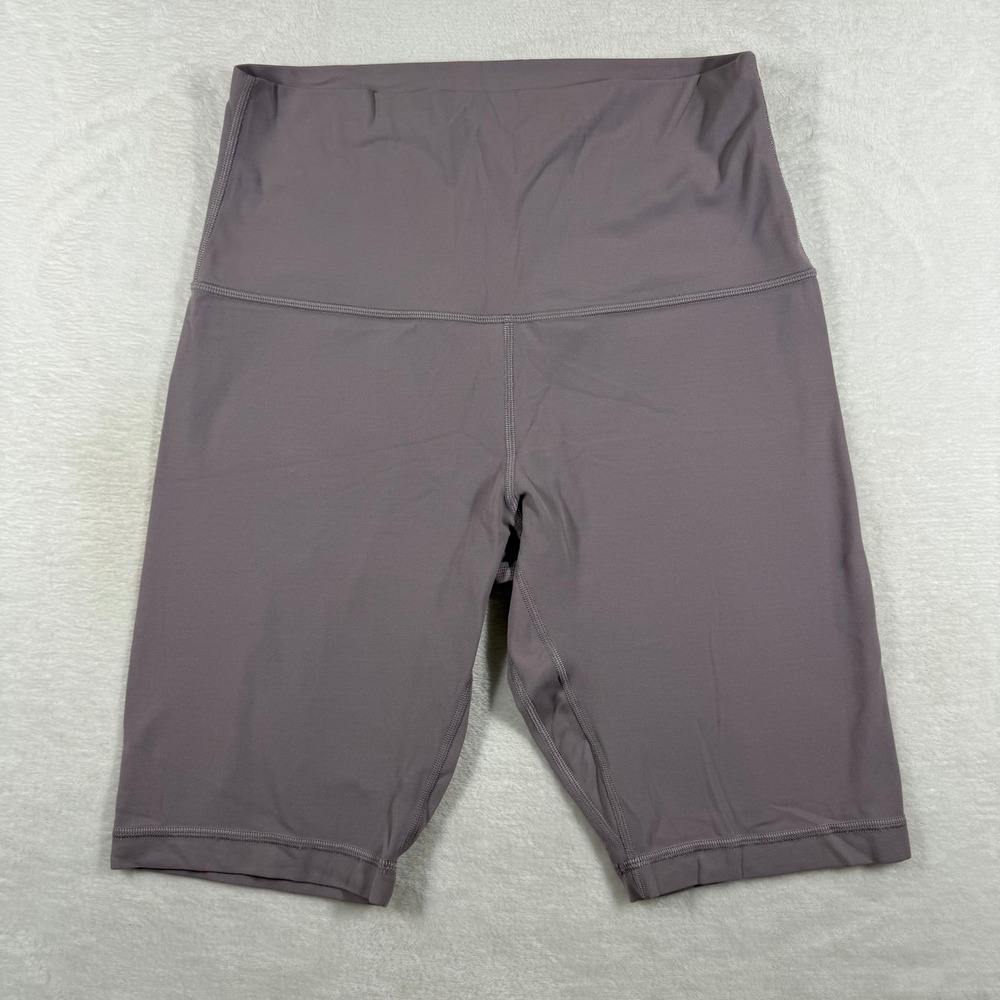 Lululemon Align High-Rise Short 8 Nulu Lunar Rock Purple Grey Biker Shorts 10
